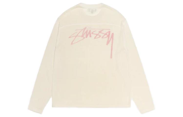 Stüssy Stussy SS23 Football Sweater Summer Knit Vintage Oversized Unisex Pullover. 117181 圖 8