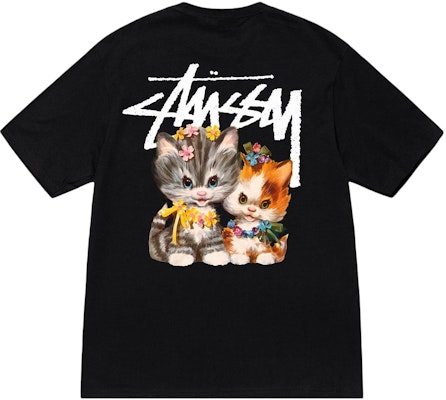Stüssy Stussy SS23 Kittens Tee 3D Cat Cartoon Graphic Logo Unisex Crewneck T-Shirt. 1904965 Buy Stüssy Stussy SS23 Kittens Tee 3D Cat Cartoon Graphic Logo Unisex Crewneck T-Shirt. 1904965