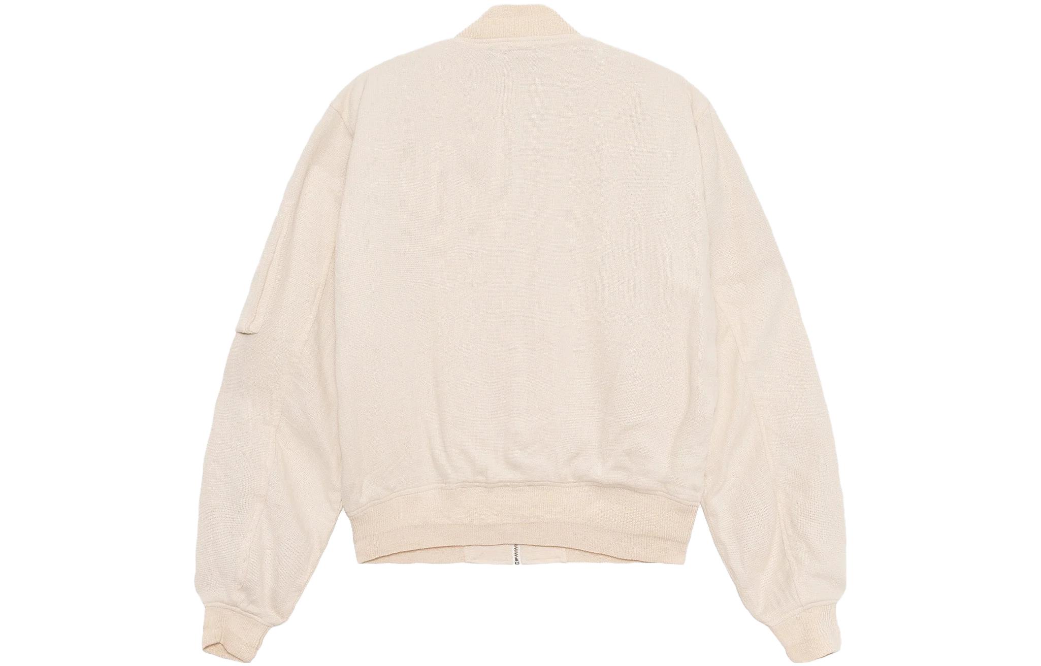 Stüssy Stussy SS23 Linen Beach Bomber Summer Vintage Unisex Casual Jacket. 115703 圖 3