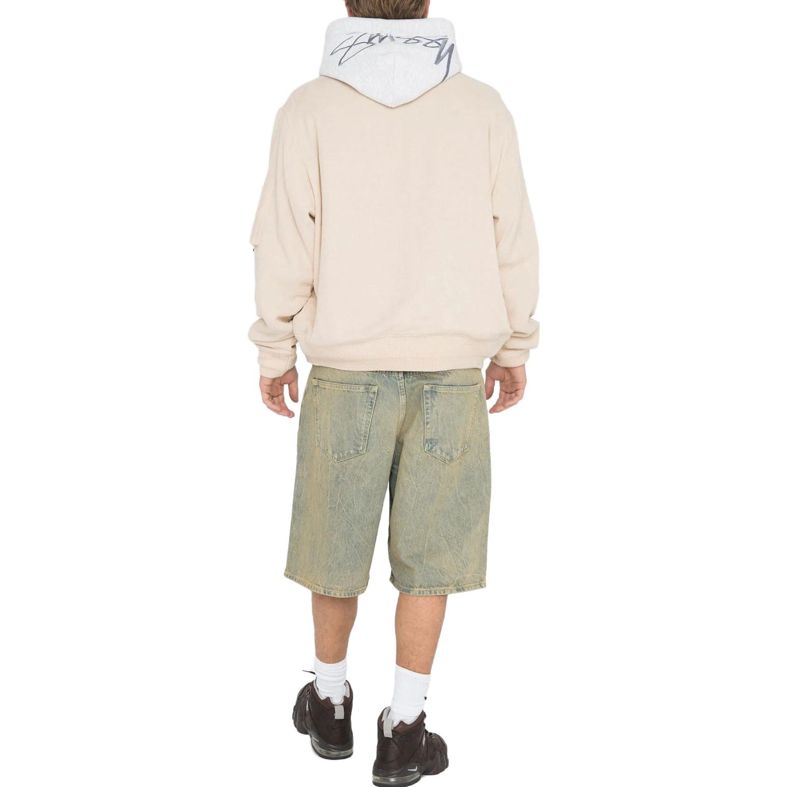 Stüssy Stussy SS23 Linen Beach Bomber Summer Vintage Unisex Casual Jacket. 115703 圖 5