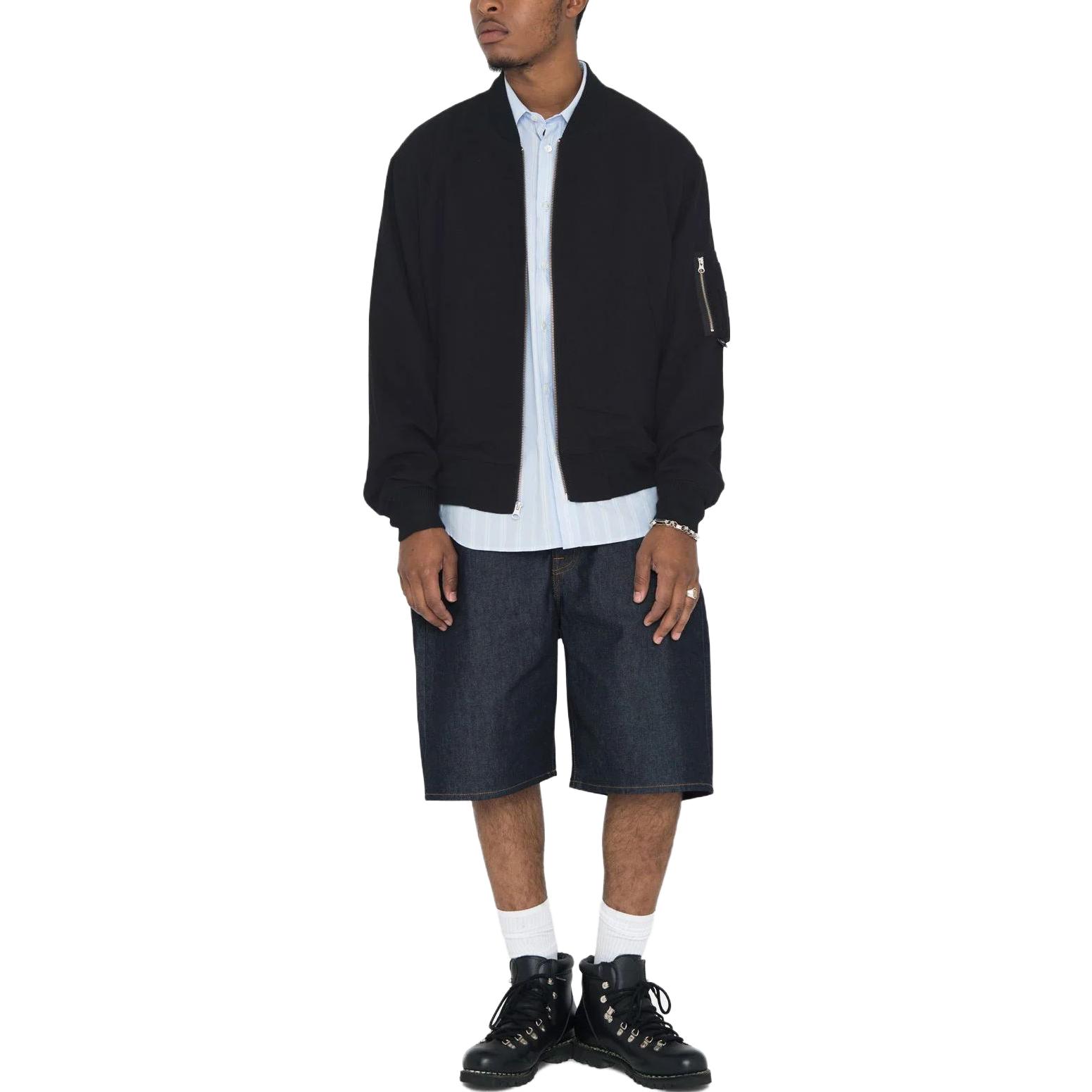 Stüssy Stussy SS23 Linen Beach Bomber Summer Vintage Unisex Casual Jacket. 115703 圖 9