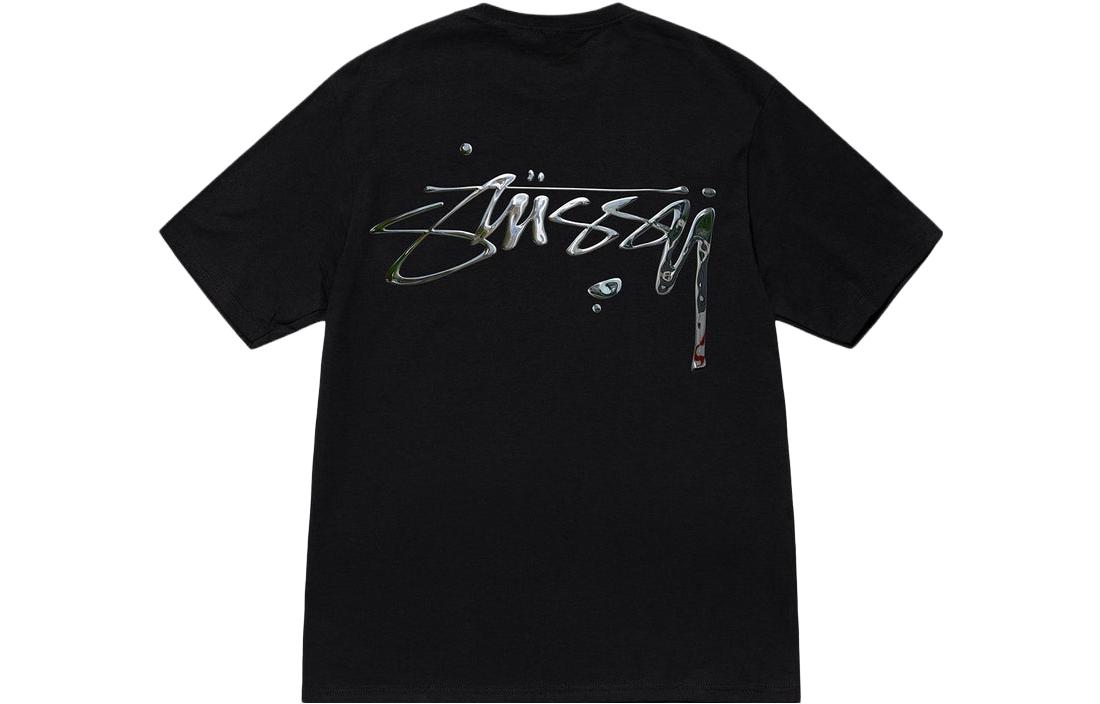 Stüssy Stussy SS23 Mercury Logo Print Tee Unisex Round Neck Short Sleeve T-Shirt. 1904983