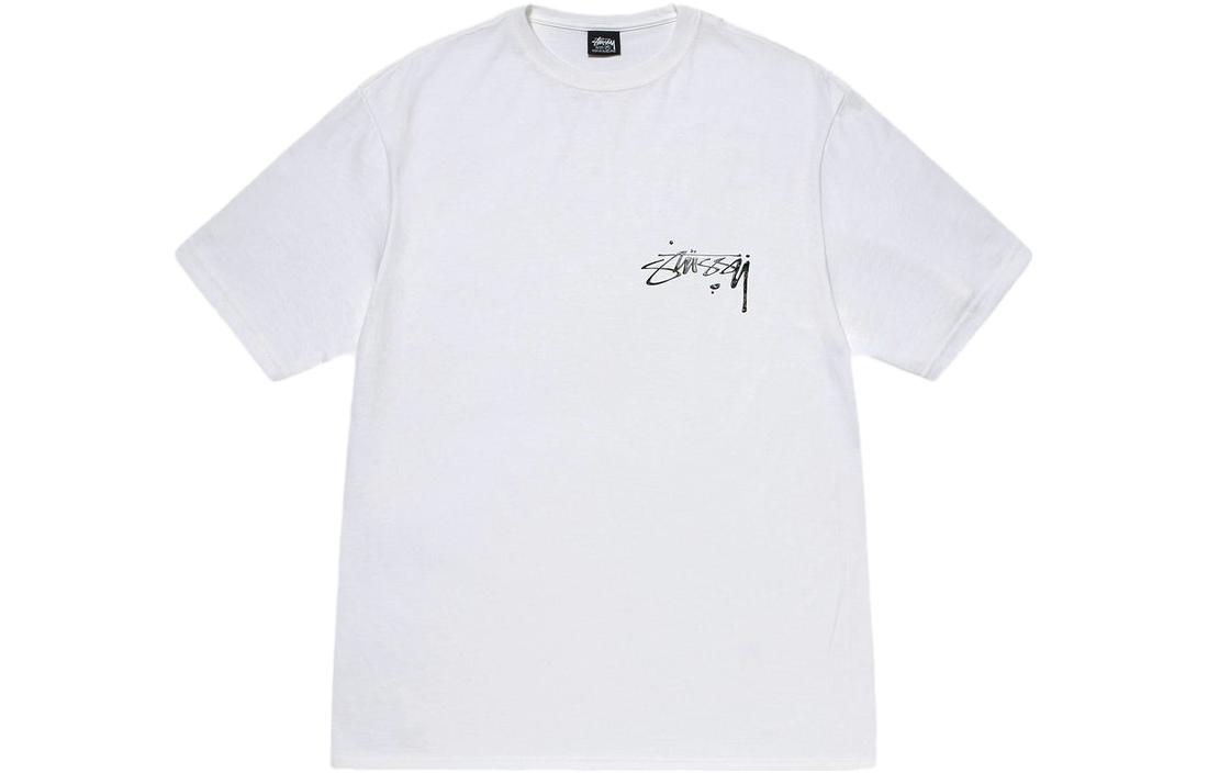 Lookbook Stüssy Stussy SS23 Mercury Logo Print Tee Unisex Round Neck Short Sleeve T-Shirt. 1904983