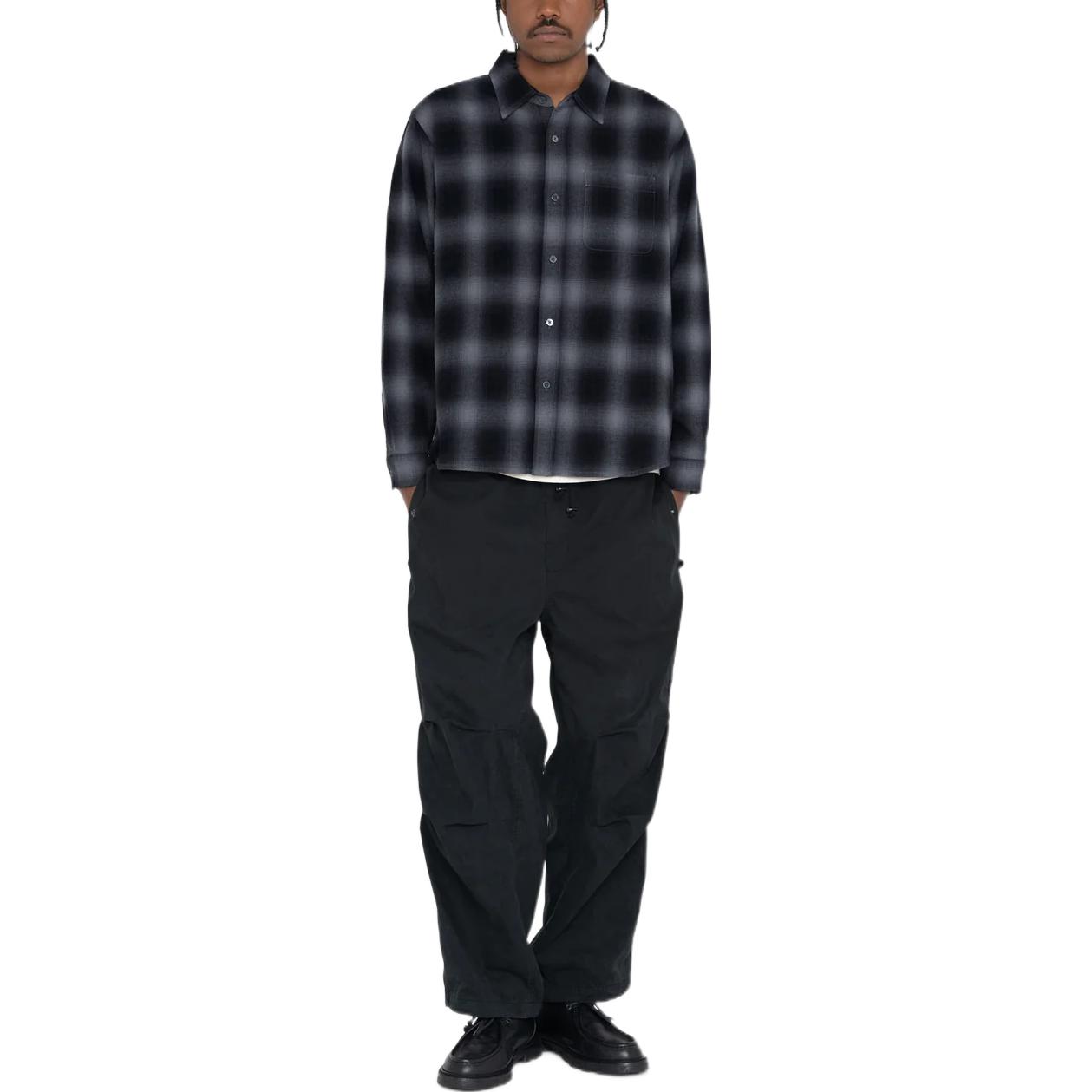 Stüssy Stussy SS23 Pete Plaid Checkered Long Sleeve Retro Shirt Unisex 1110277 圖 4