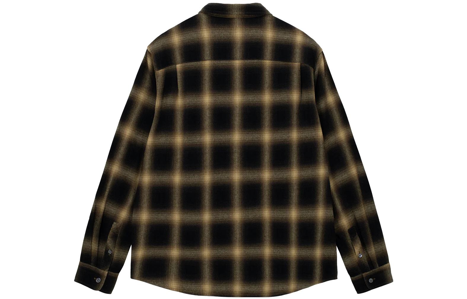 Stüssy Stussy SS23 Pete Plaid Checkered Long Sleeve Retro Shirt Unisex 1110277 圖 7