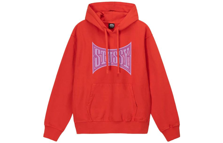 Stüssy Stussy SS23 Retro Letter Print Hoodie Unisex American Vintage Style. 1924882 圖 6