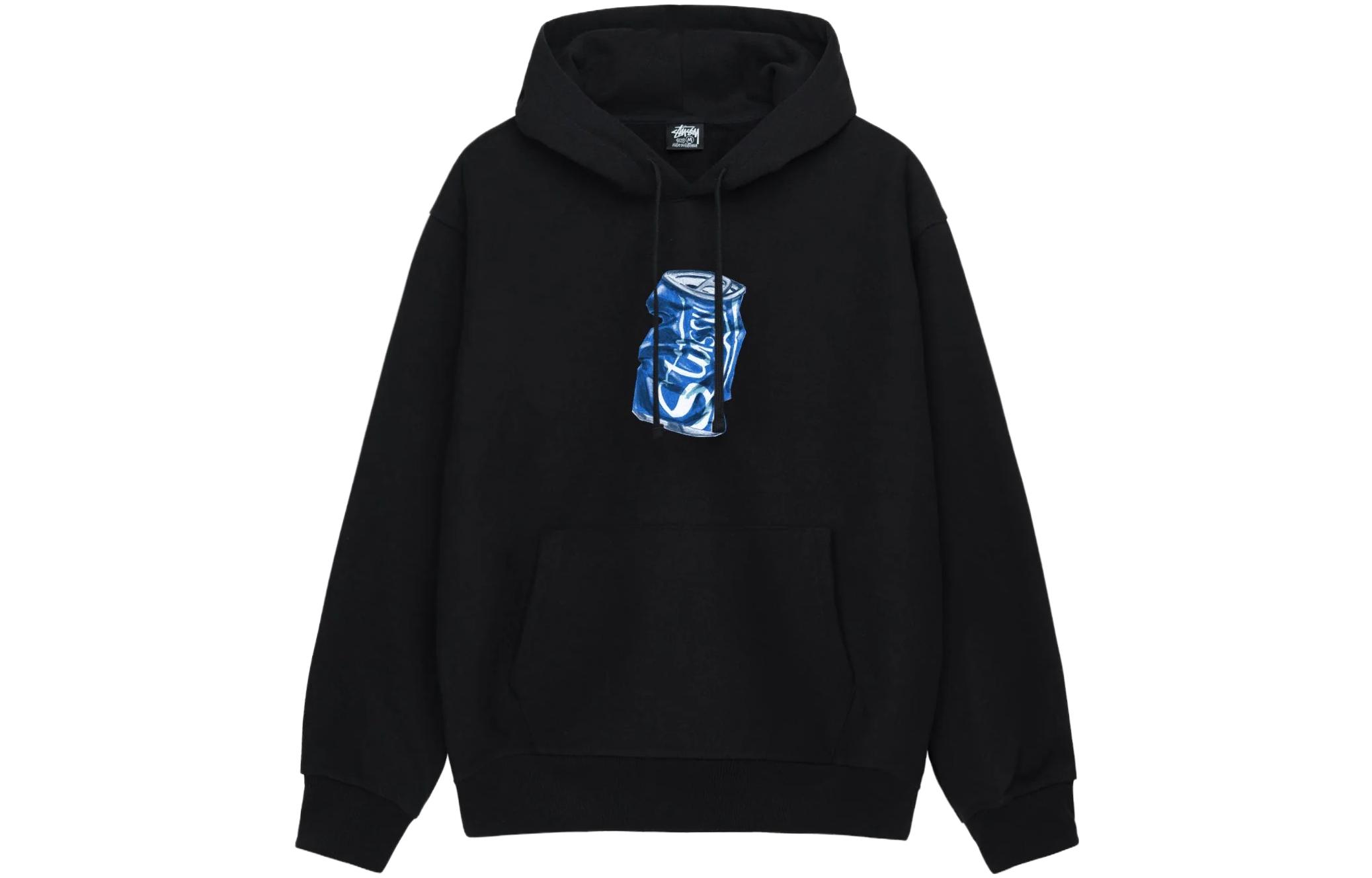 Stüssy Stussy SS23 Soda Can Print Retro Drawstring Hoodie Unisex Summer Collection. 1924936 圖 2