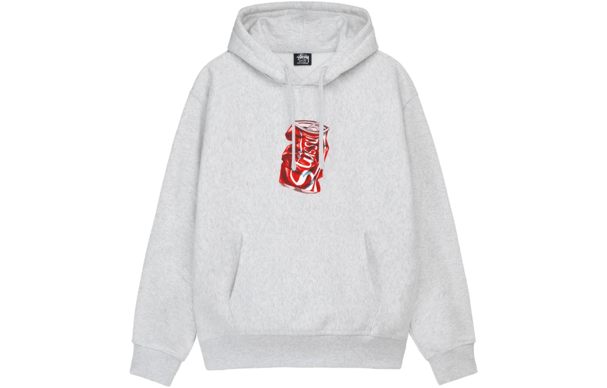 Stüssy Stussy SS23 Soda Can Print Retro Drawstring Hoodie Unisex Summer Collection. 1924936 圖 4