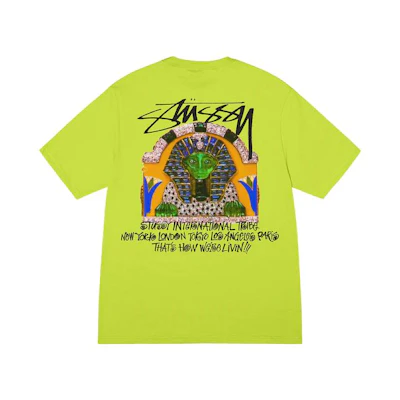 Stüssy Stussy SS23 Sphinx Tee Vintage Graphic Cotton Unisex Loose Fit T-Shirt. 1904874