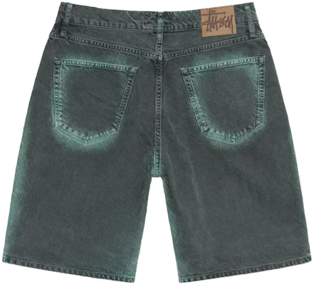 Stüssy SS23 噴染復古牛仔短褲 男女同款 夏季系列 112295 Lookbook Stüssy SS23 噴染復古牛仔短褲 男女同款 夏季系列 112295