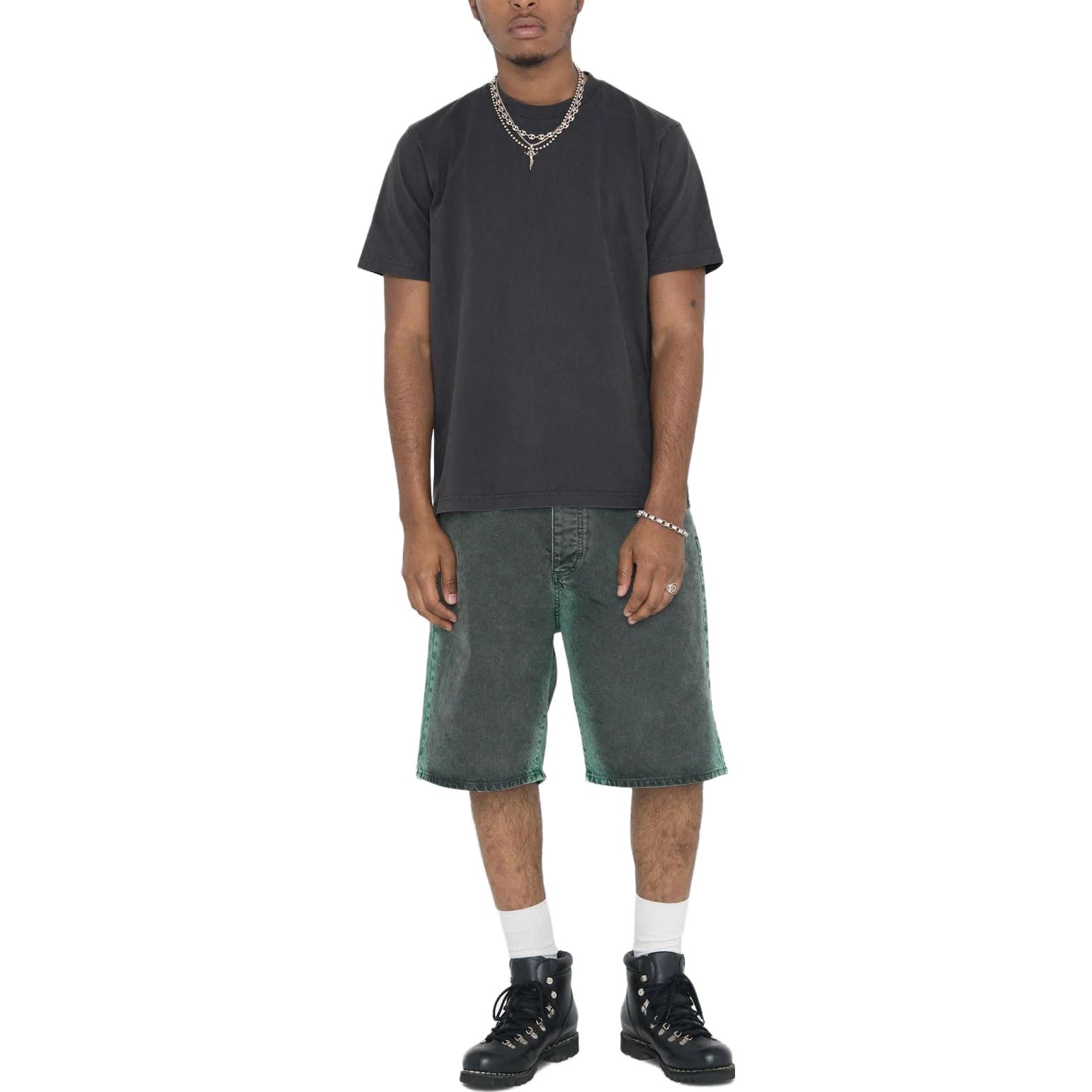 Shop Stüssy SS23 噴染復古牛仔短褲 男女同款 夏季系列 112295