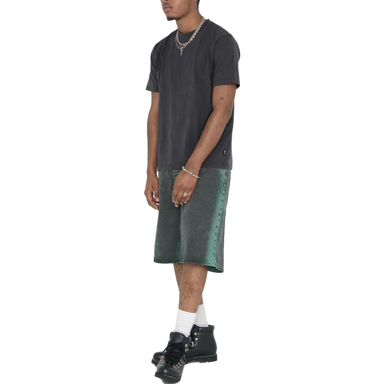 Details for Stüssy SS23 噴染復古牛仔短褲 男女同款 夏季系列 112295