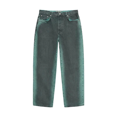 Stüssy Stussy SS23 Spray Dye Retro Loose Fit Jeans Unisex Casual Summer Denim. 116617