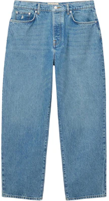 Stüssy SS23 Spray Dye Jeans Longgar Retro Unisex Denim Kasual Musim Panas. 116617 7