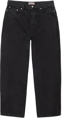 Stüssy SS23 Spray Dye Jeans Longgar Retro Unisex Denim Kasual Musim Panas. 116617 8