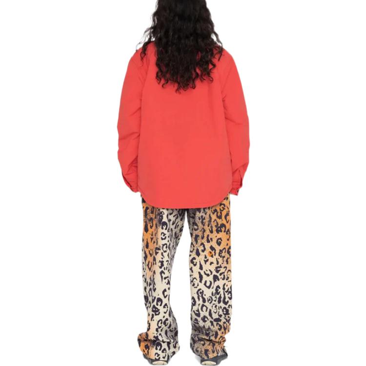 Stüssy Stussy SS23 Stencil Canvas Straight-Leg Leopard Zip Vintage Jeans Yellow Unisex 116615 圖 5