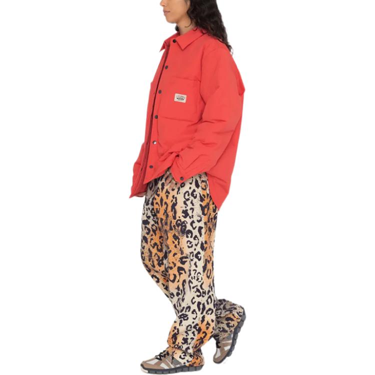 Stüssy Stussy SS23 Stencil Canvas Straight-Leg Leopard Zip Vintage Jeans Yellow Unisex 116615 圖 7