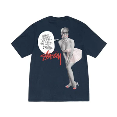 Stüssy Stussy SS23 Summer Cartoon Graphic Print Vintage Unisex T-Shirt. 1904935