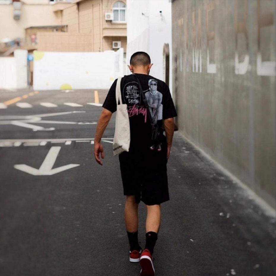 Cheap Stüssy Stussy SS23 Summer Cartoon Graphic Print Vintage Unisex T-Shirt. 1904935