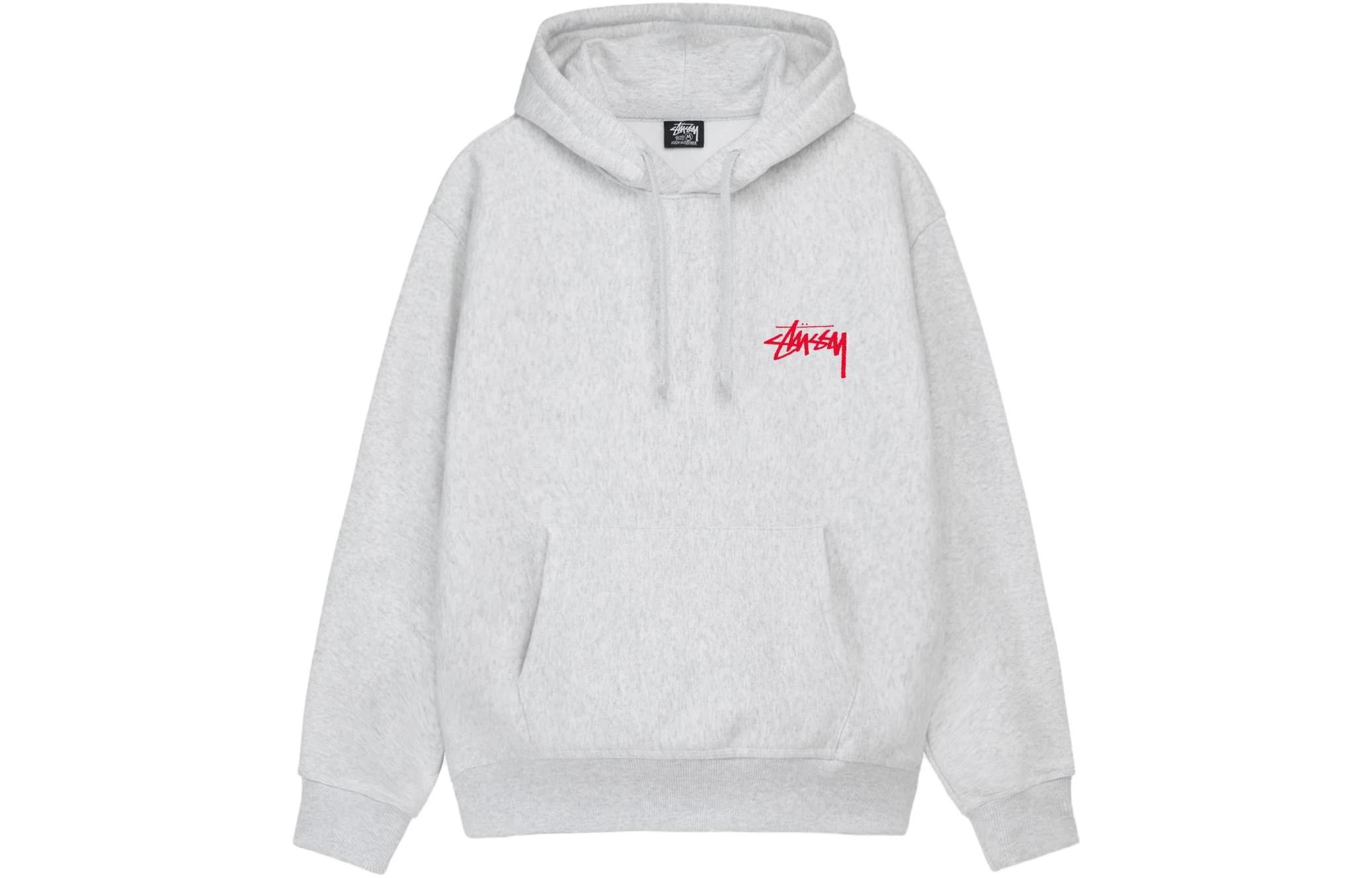 Lookbook 스투시 SS23 여름 캐릭터 프린트 빈티지 유니섹스 후드풀오버. 1924935