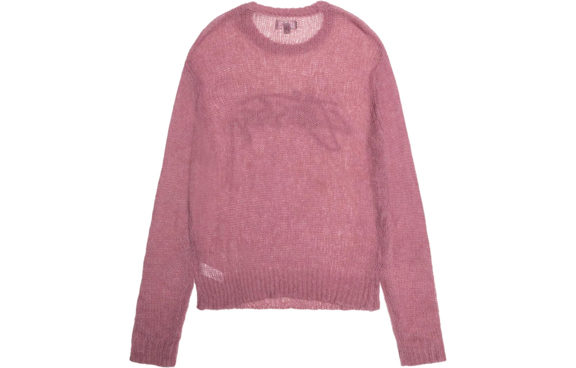 Stüssy Stussy SS23 Summer Logo Knit Loose-Fit Retro Sweater Unisex Style. 117180 圖 3