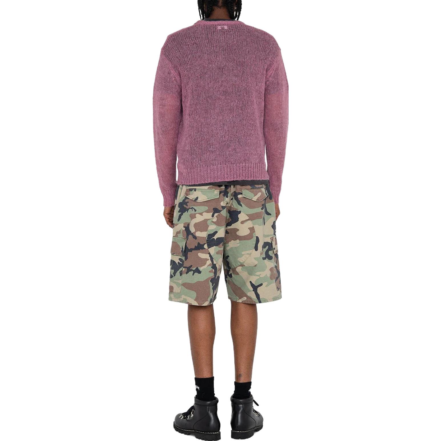 Stüssy Stussy SS23 Summer Logo Knit Loose-Fit Retro Sweater Unisex Style. 117180 圖 5