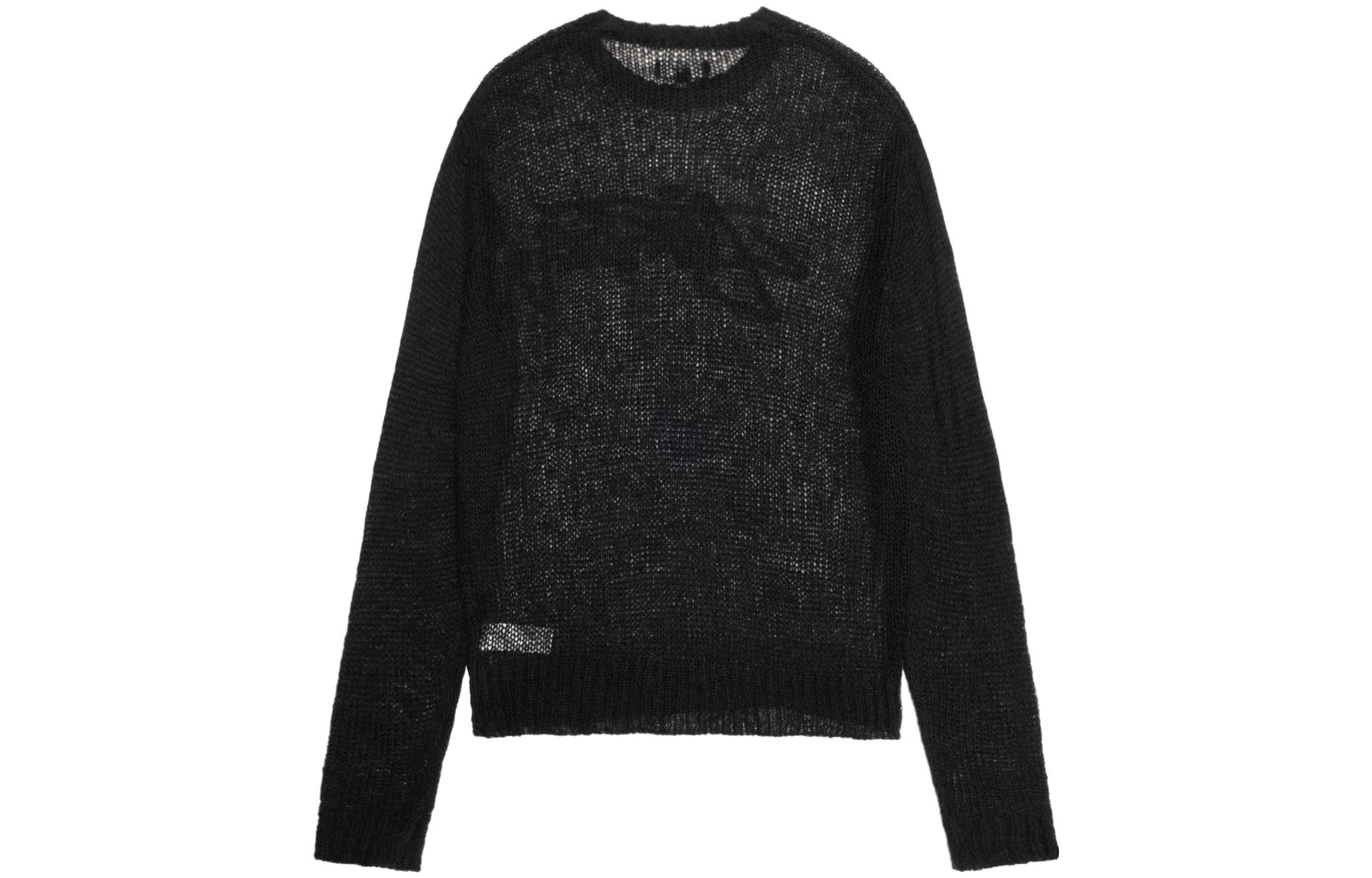 Stüssy Stussy SS23 Summer Logo Knit Loose-Fit Retro Sweater Unisex Style. 117180 圖 8