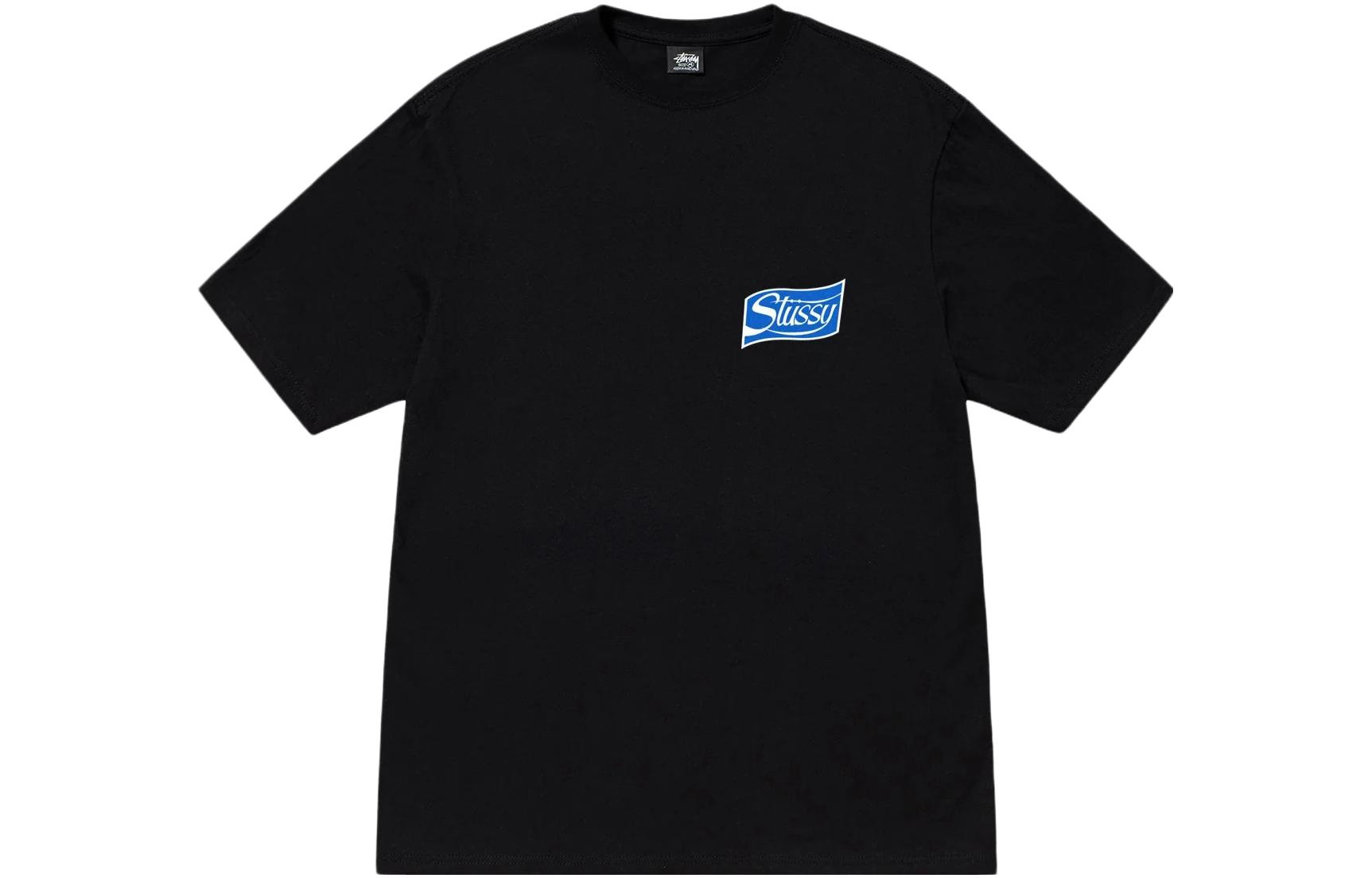 Purchase ステューシー SS23 サマー ロゴ Tシャツ ソーダ缶グラフィック ユニセックス レトロスタイル 1904936