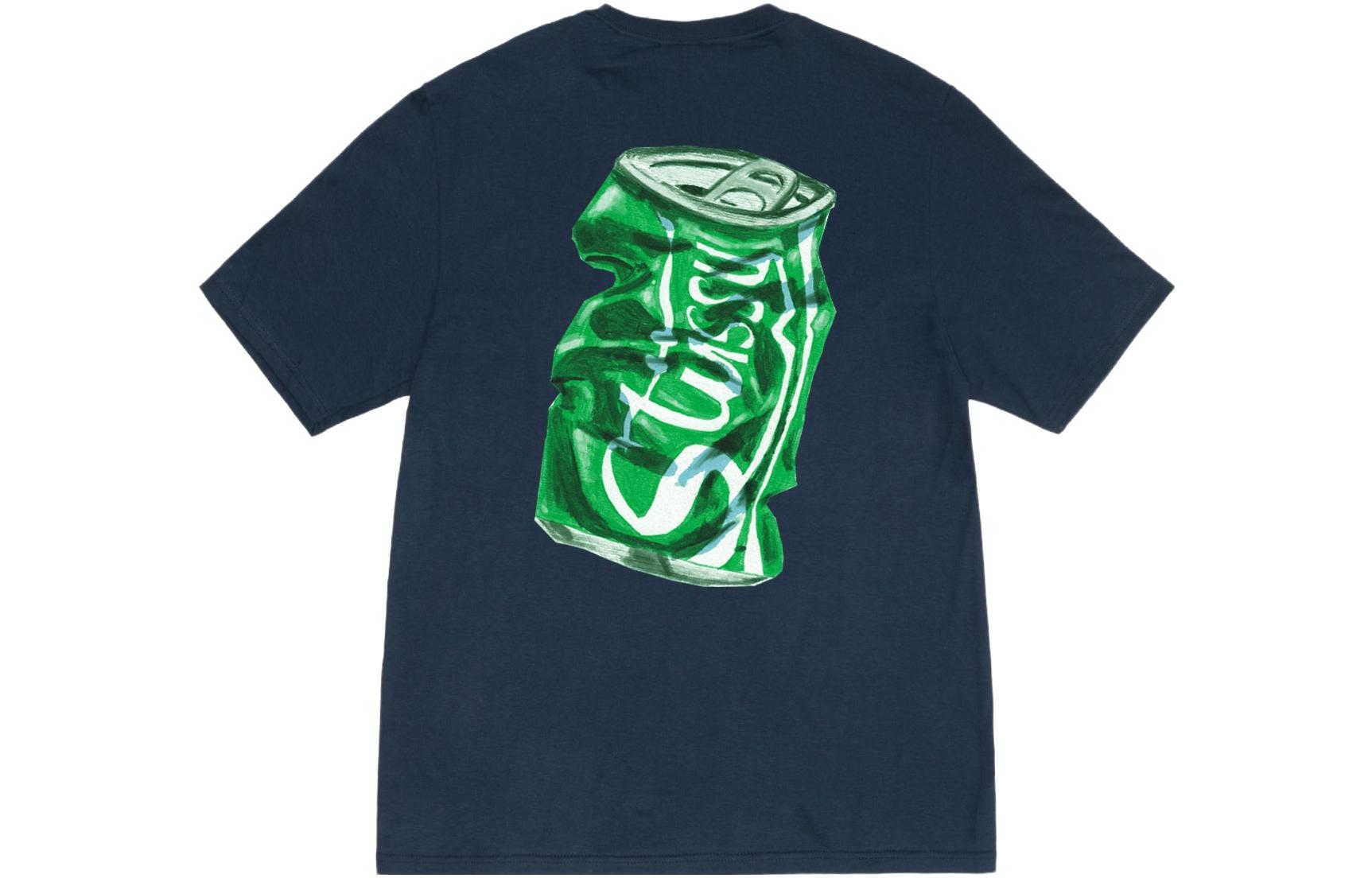 Details for ステューシー SS23 サマー ロゴ Tシャツ ソーダ缶グラフィック ユニセックス レトロスタイル 1904936