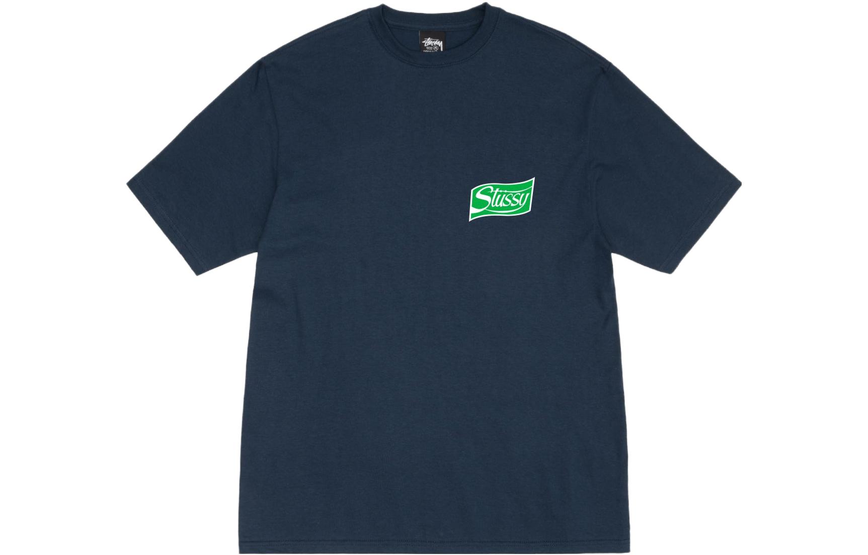 Sizing ステューシー SS23 サマー ロゴ Tシャツ ソーダ缶グラフィック ユニセックス レトロスタイル 1904936