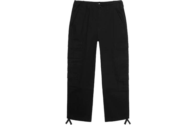 Shop Stüssy Stussy SS23 Summer Multi-Pocket Relaxed Fit Vintage Cargo Pants Unisex. 116586-olive