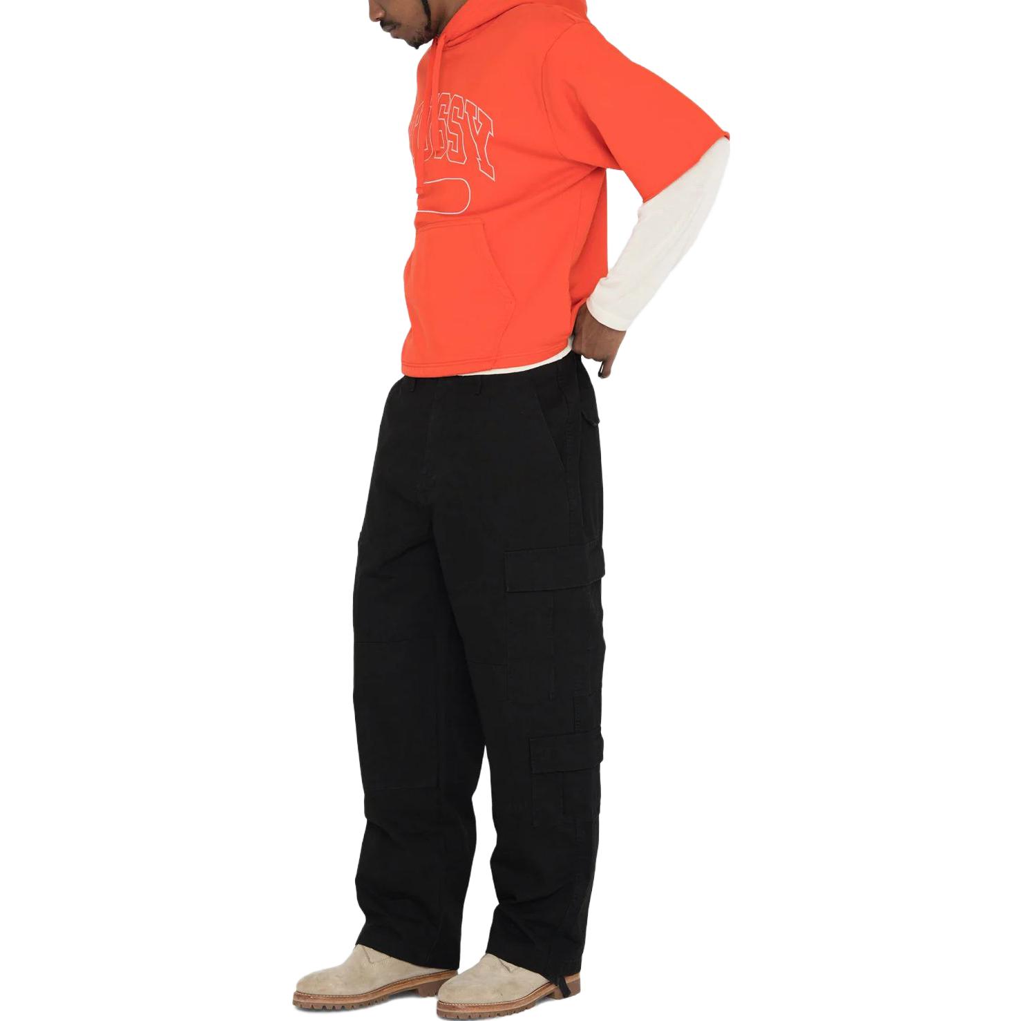 Cheap Stüssy Stussy SS23 Summer Multi-Pocket Relaxed Fit Vintage Cargo Pants Unisex. 116586-olive