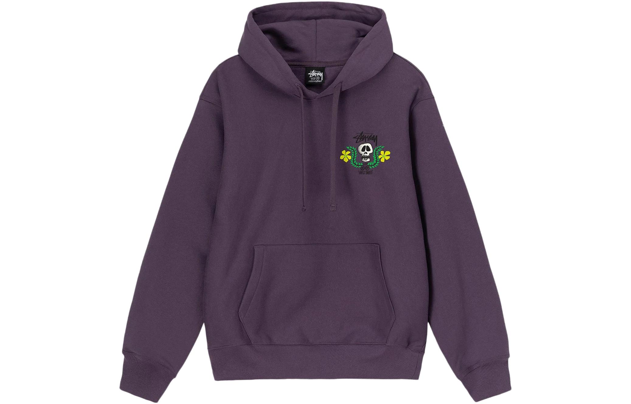 Stüssy Stussy SS23 Summer Skull & Petal Print Hoodie Unisex Vintage Streetwear. 1924904 圖 15