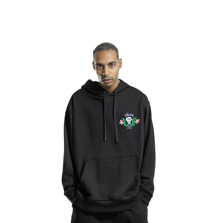 Stüssy Stussy SS23 Summer Skull & Petal Print Hoodie Unisex Vintage Streetwear. 1924904 圖 7