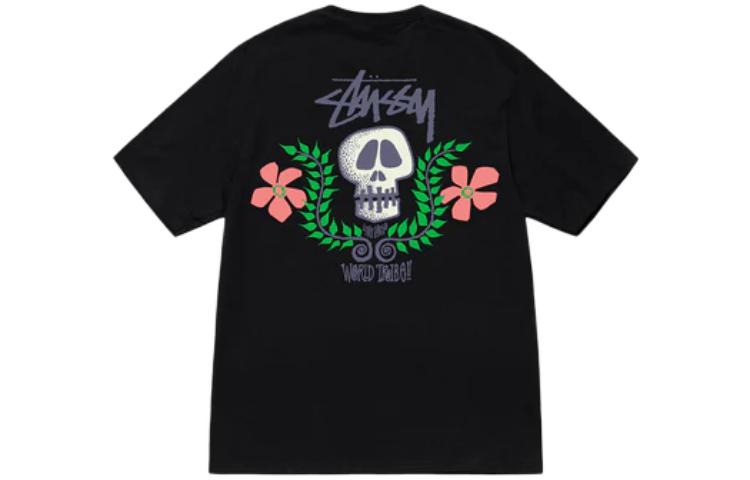 Shop Stüssy Stussy SS23 Summer Skull Graphic Retro Tee Unisex. 1904904