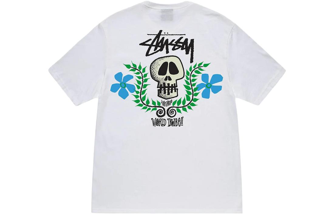 Details for Stüssy Stussy SS23 Summer Skull Graphic Retro Tee Unisex. 1904904