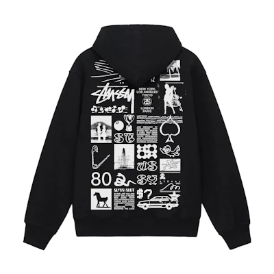 Stüssy Stussy SS23 Summer Vintage Graphic Print Pullover Hoodie男女款 1974903