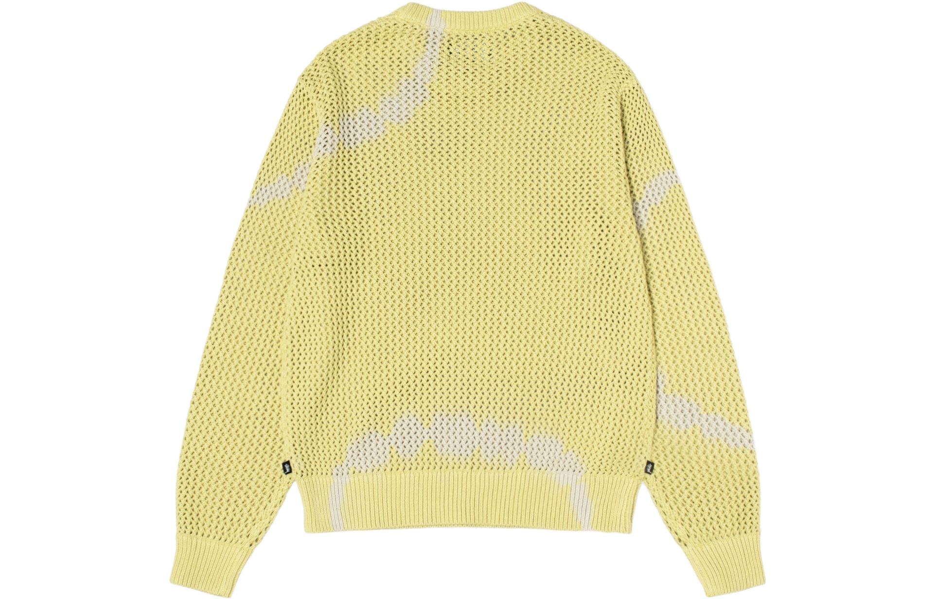 Stüssy Stussy SS23 Summer Vintage Loose Knit Dyed Sweatshirt Unisex. 117105 圖 11