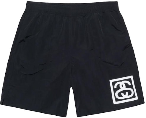 Stüssy Stussy SS23 夏季防水復古運動短褲 男女款 紅色. 113159 3