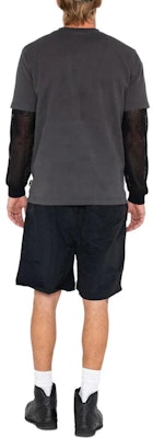 Stüssy Stussy SS23 夏季防水復古運動短褲 男女款 紅色. 113159 7