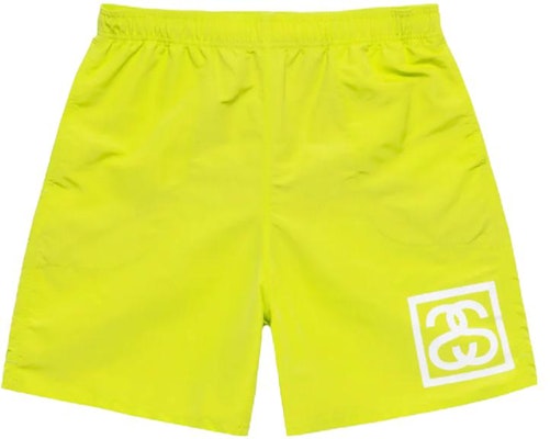 Stüssy Stussy SS23 夏季防水復古運動短褲 男女款 紅色. 113159 8