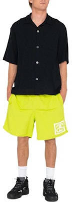 Stüssy Stussy SS23 夏季防水復古運動短褲 男女款 紅色. 113159 13