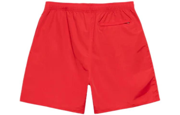 Lookbook Stüssy Stussy SS23 夏季防水復古運動短褲 男女款 紅色. 113159