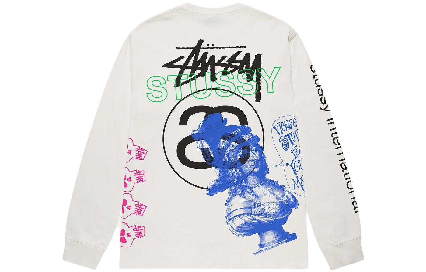 Stüssy Stussy SS23 Test Strike Pigment Dyed Retro Loose Fit Long Sleeve Tee Unisex. 1994915 圖 11