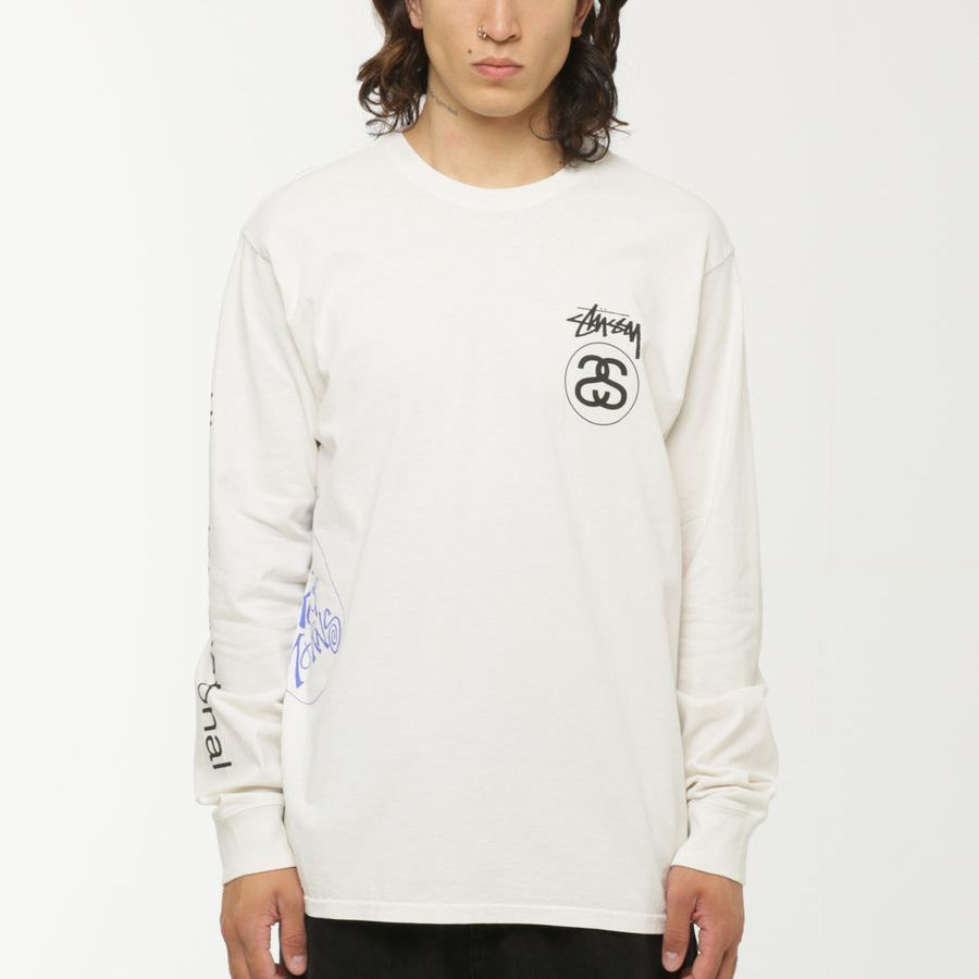 Stüssy Stussy SS23 Test Strike Pigment Dyed Retro Loose Fit Long Sleeve Tee Unisex. 1994915 圖 13