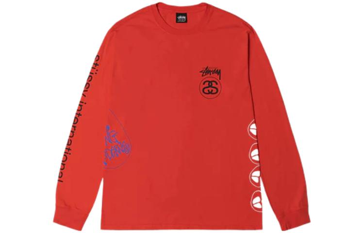 Stüssy Stussy SS23 Test Strike Pigment Dyed Retro Loose Fit Long Sleeve Tee Unisex. 1994915 圖 3