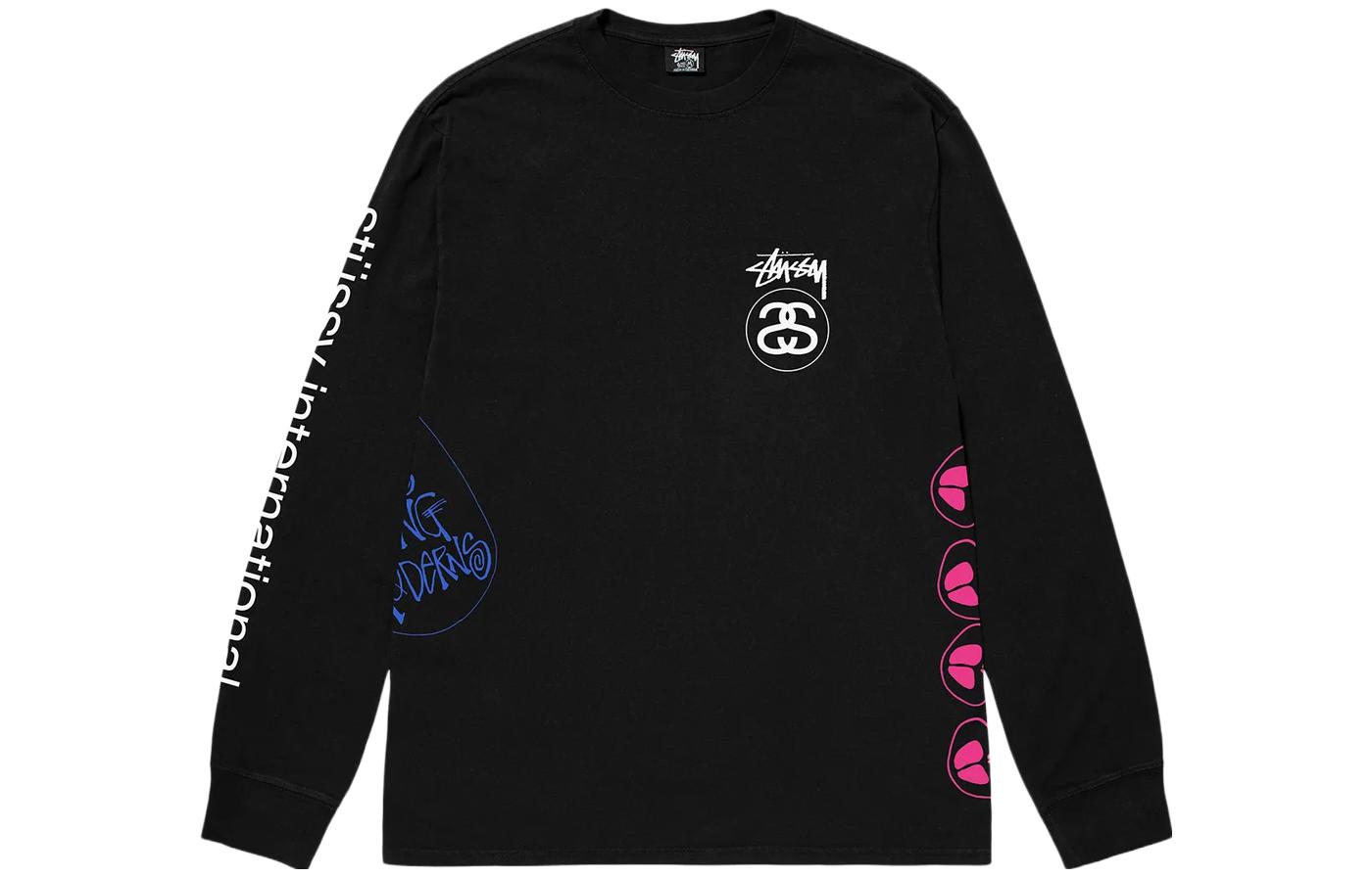 Stüssy Stussy SS23 Test Strike Pigment Dyed Retro Loose Fit Long Sleeve Tee Unisex. 1994915 圖 7