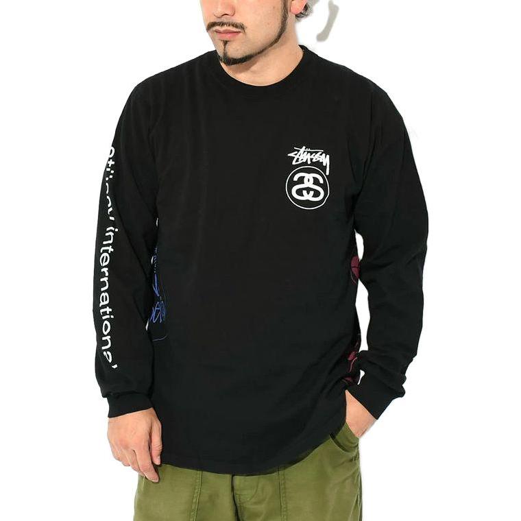 Stüssy Stussy SS23 Test Strike Pigment Dyed Retro Loose Fit Long Sleeve Tee Unisex. 1994915 圖 8