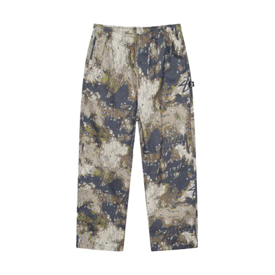 Stüssy Stussy SS23 Veil Camo Beach Pants Vintage Loose Fit Unisex Denim Beige. 116621