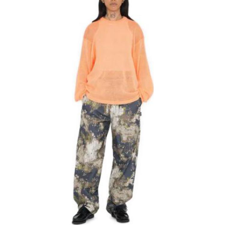 Shop Pantalones Playa Stüssy SS23 Veil Camo Vintage Fit Suelto Unisex Denim Beige. 116621